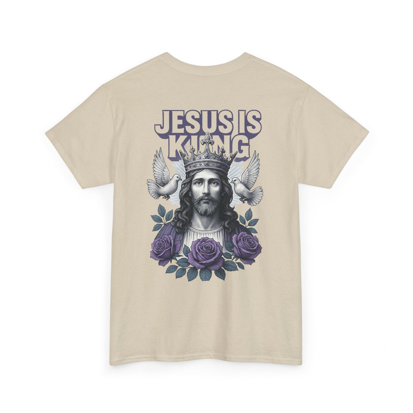 Jesus Is King Christian T-Shirt l Immense Faith Apparel