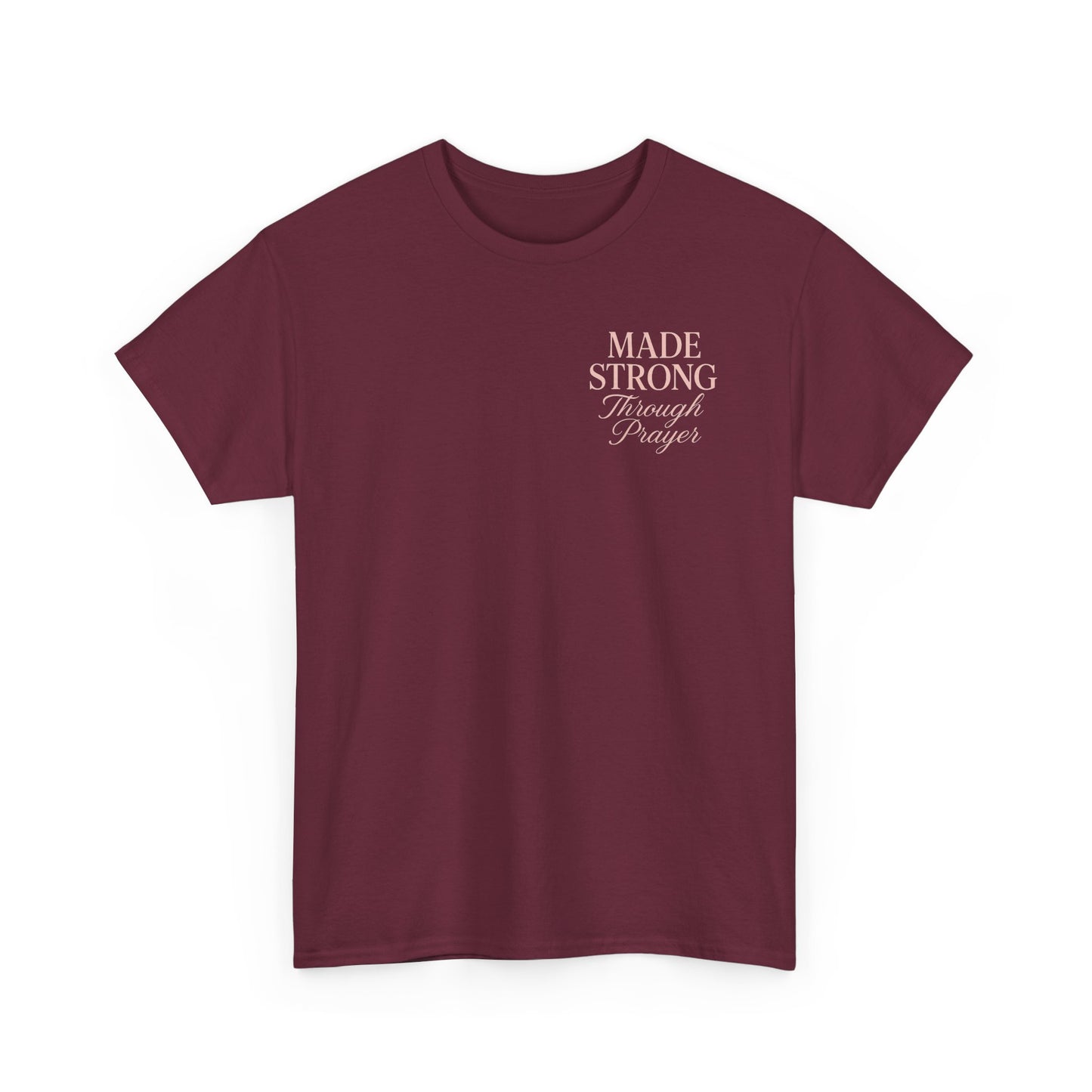 Prayer Changes Everything Christian Tee | Immense Faith T-Shirt