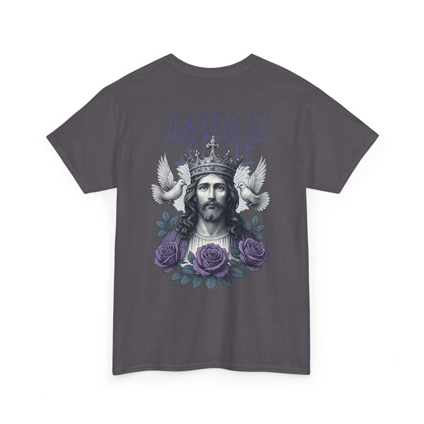 Jesus Is King Christian T-Shirt l Immense Faith Apparel