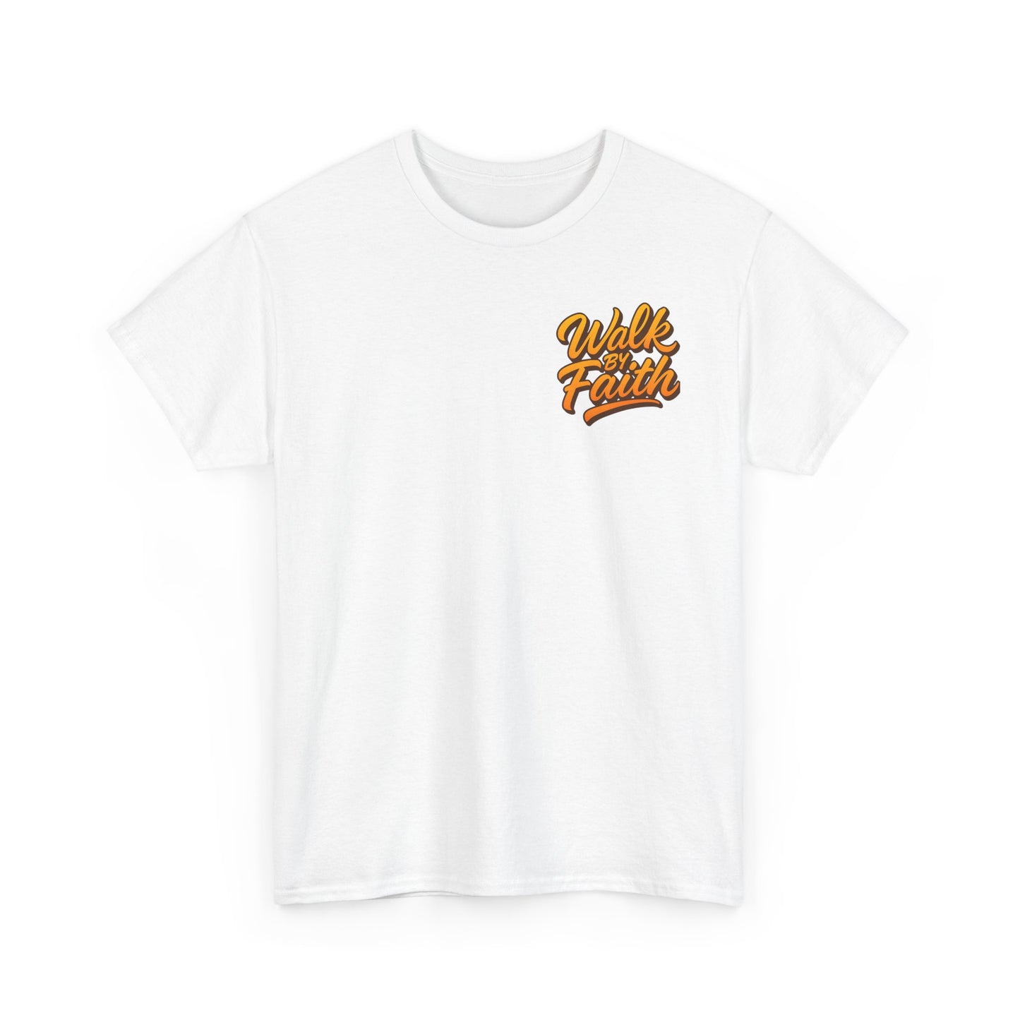 Walk By Faith Christian T-Shirt l Immense Faith Apparel