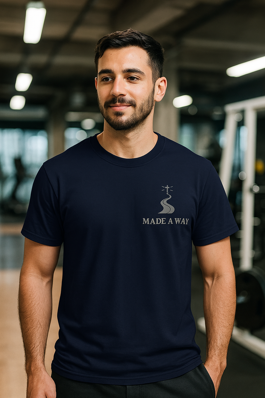 He Made a Way | Immense Faith Premium Heavy Cotton Tee