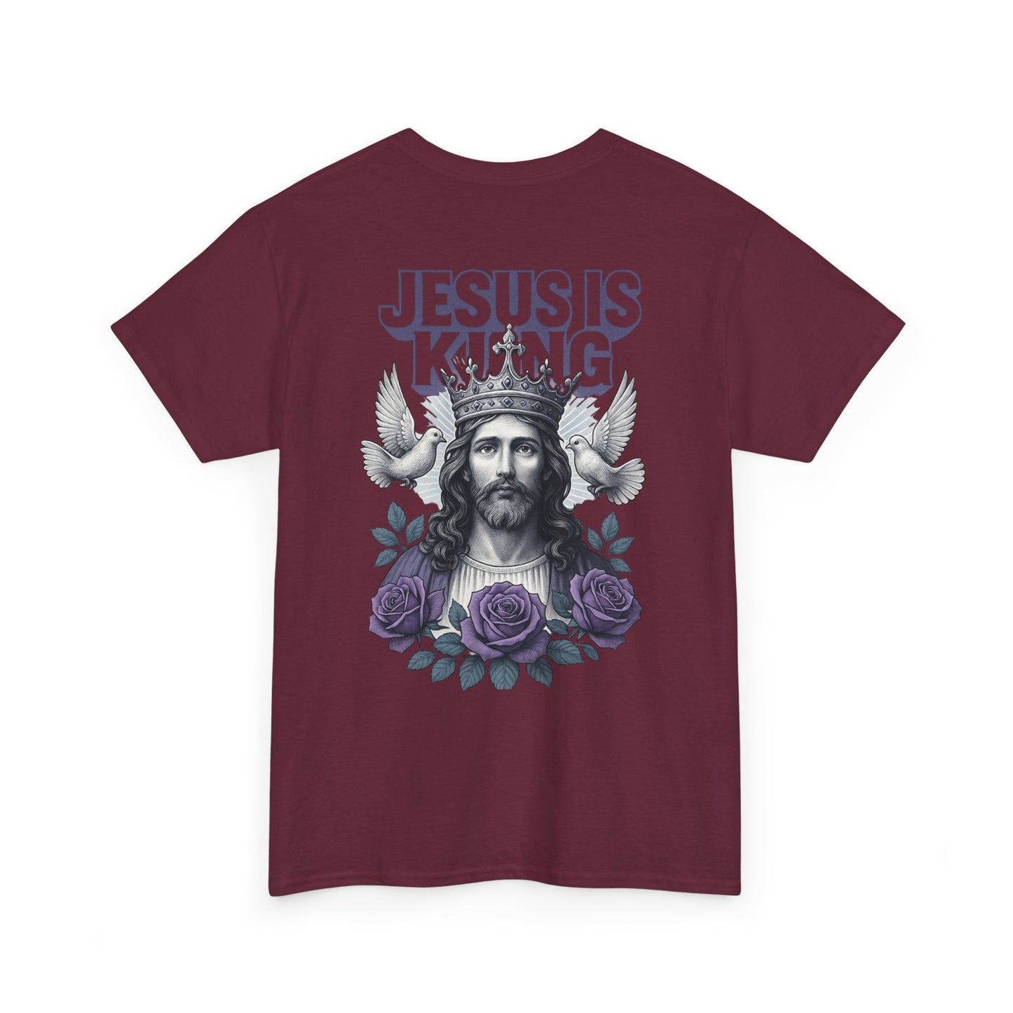 Jesus Is King Christian T-Shirt l Immense Faith Apparel