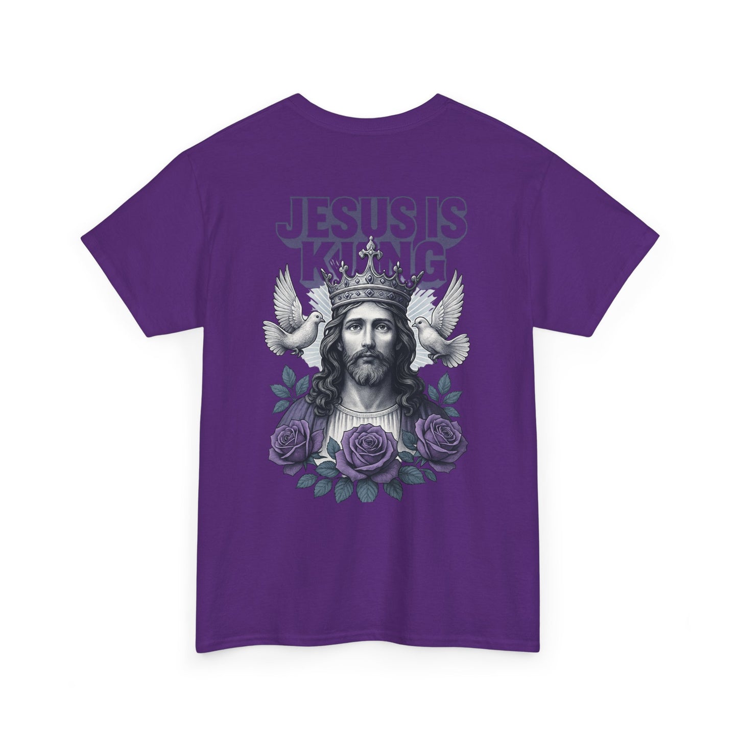 Jesus Is King Christian T-Shirt l Immense Faith Apparel