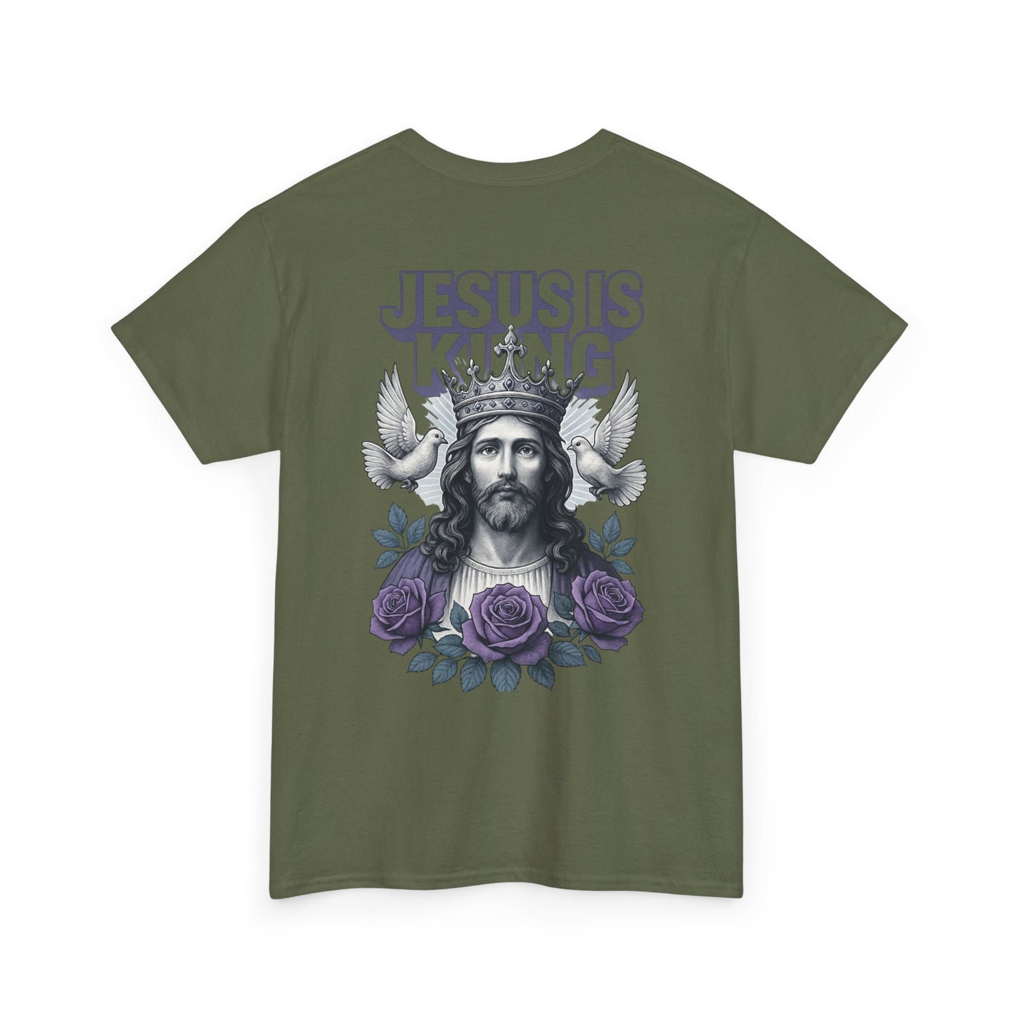 Jesus Is King Christian T-Shirt l Immense Faith Apparel